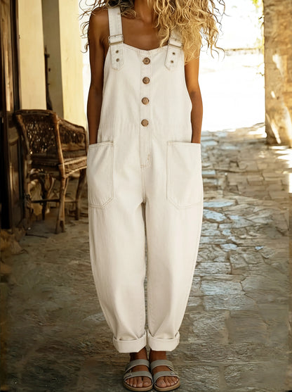 Rocio™ – Mono Vaquero Casual con Hebilla Ajustable y Elegancia Diaria
